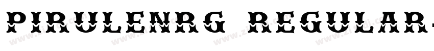 PIRULENRG REGULAR字体转换